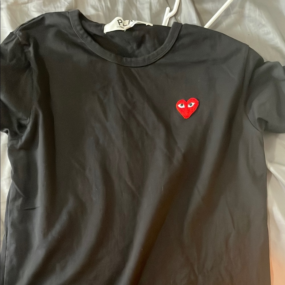 Comme des Garçons PLAY Black Tee